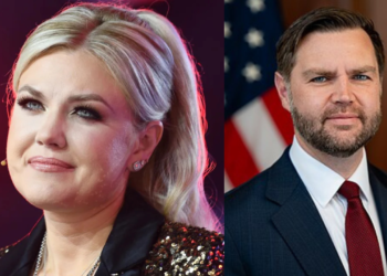 JD Vance and Erika Kirk
