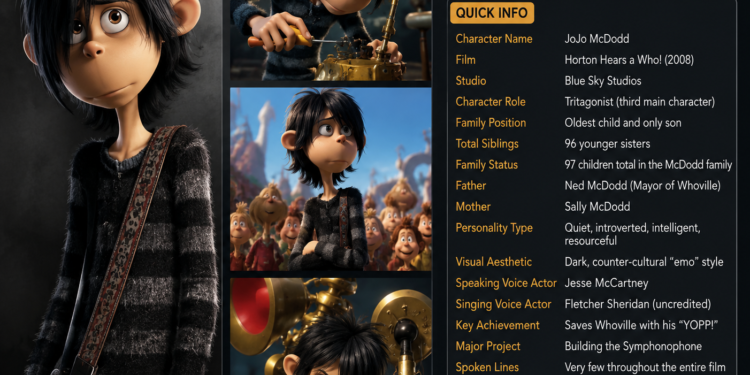 Who is JoJo from Horton Hears a Who
